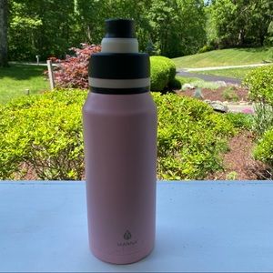 Manna 32oz Jumbo Pink Outdoor Stainless Steel Water Bottle